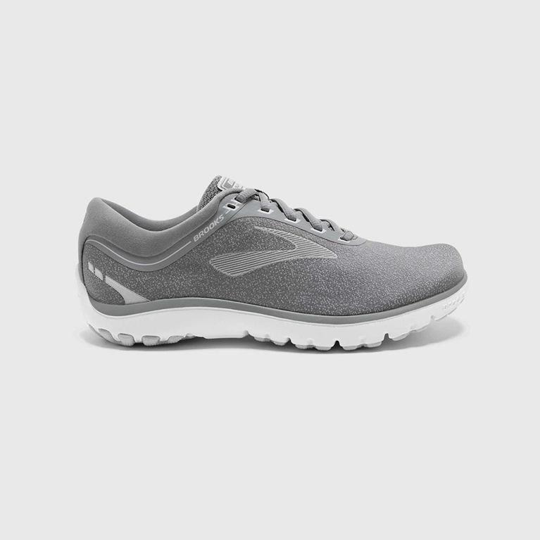 Brooks Pureflow 7 Womens Road Running Shoes - White - Philippines (592471YKP)